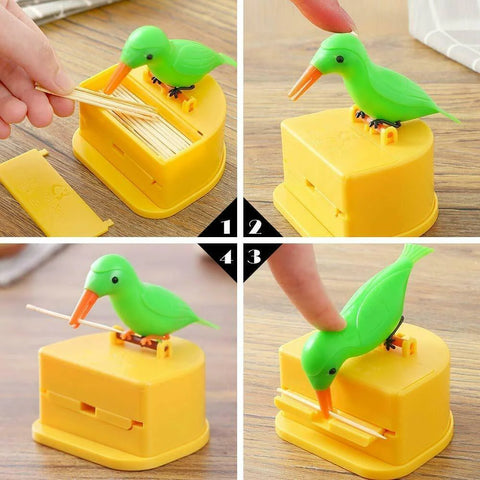 Cute Bird Toothpick Dispenser