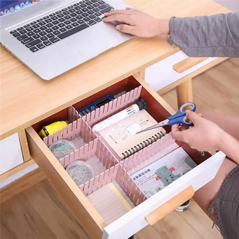 12 Piece Plastic Drawers Dividers