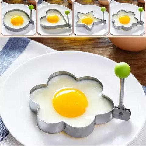 4 Pieces Mold For Egg frying and Pancakes.